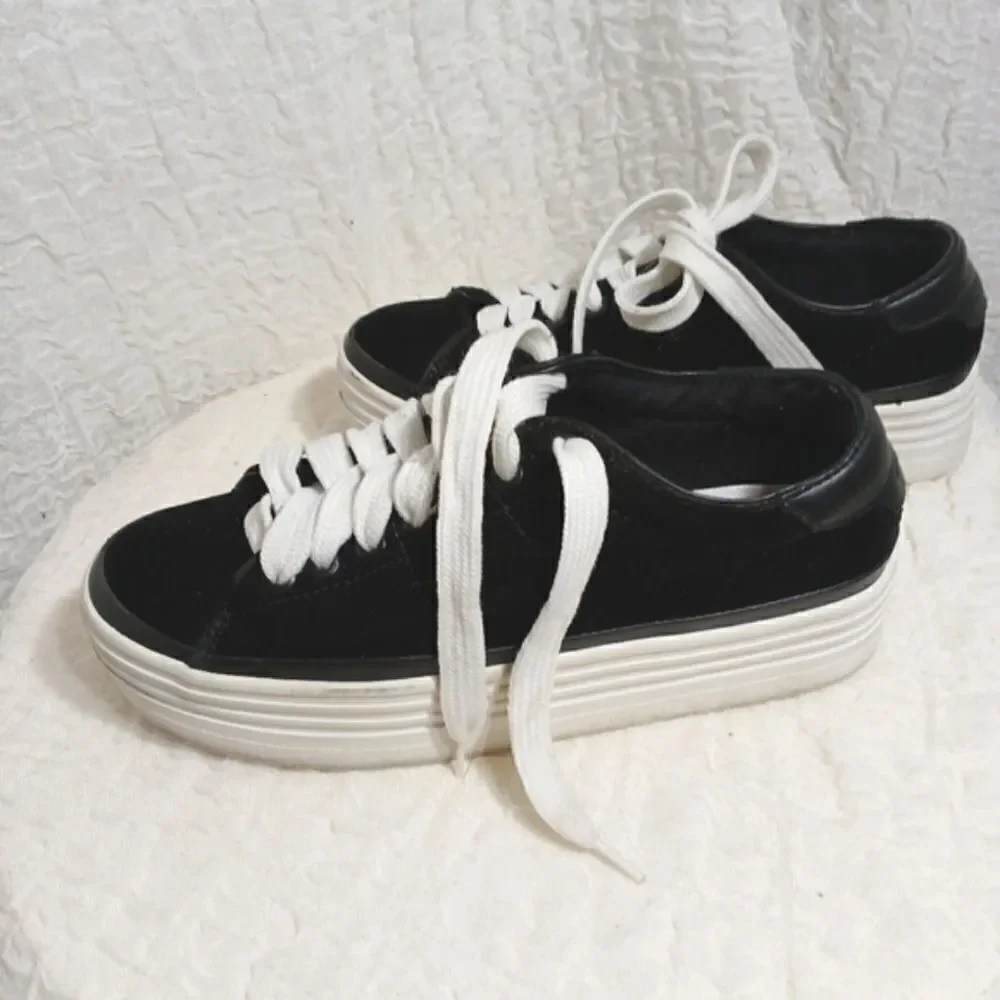 Guess black faux